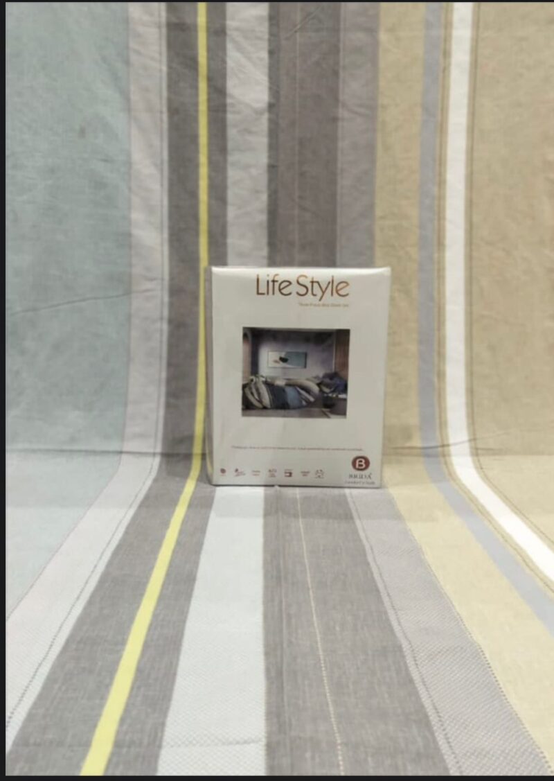 A premium Lifestyle bed sheet set