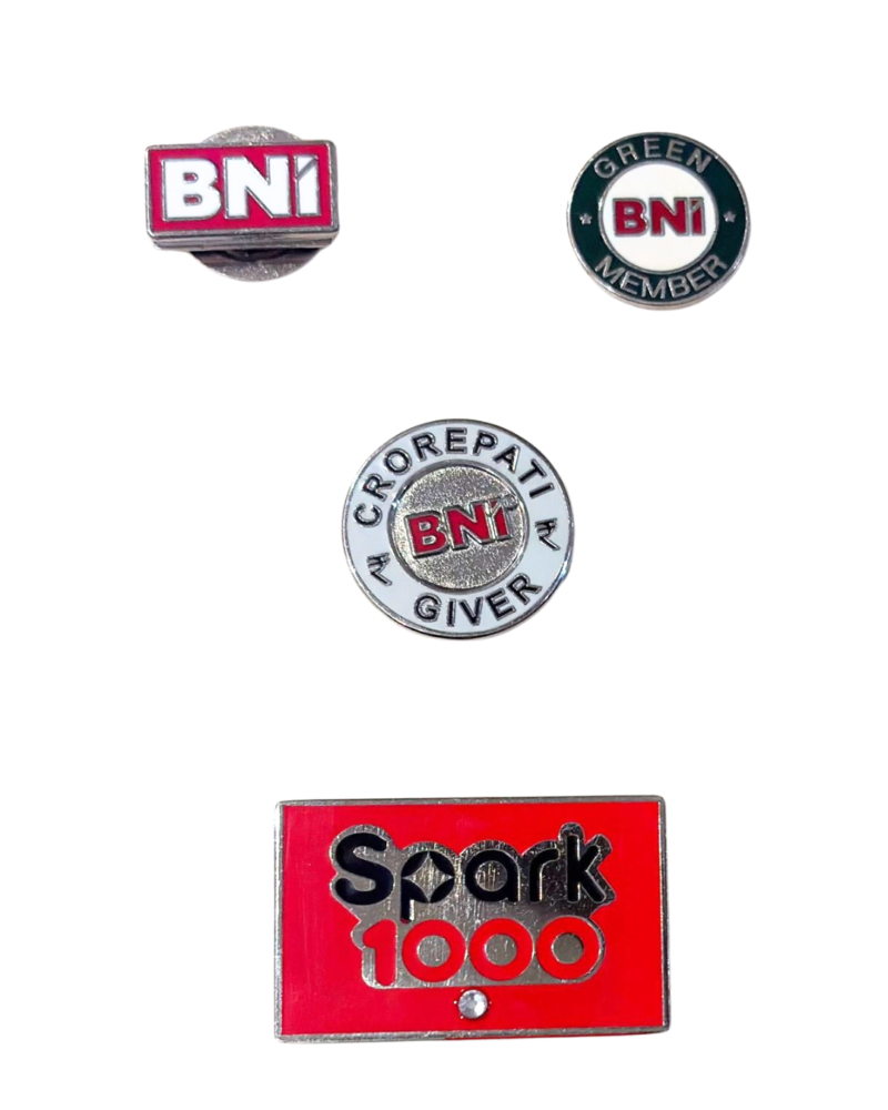 Premium Corporate Recognition Badges - BNi